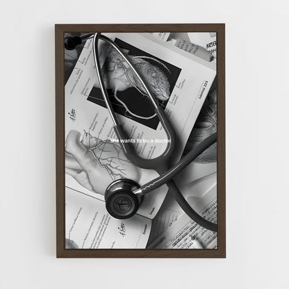 ap-doctor-9 cadre Bois foncé