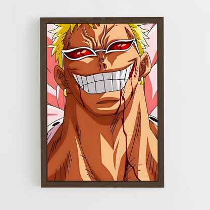 ap-doflamingo-5 cadre Bois foncé