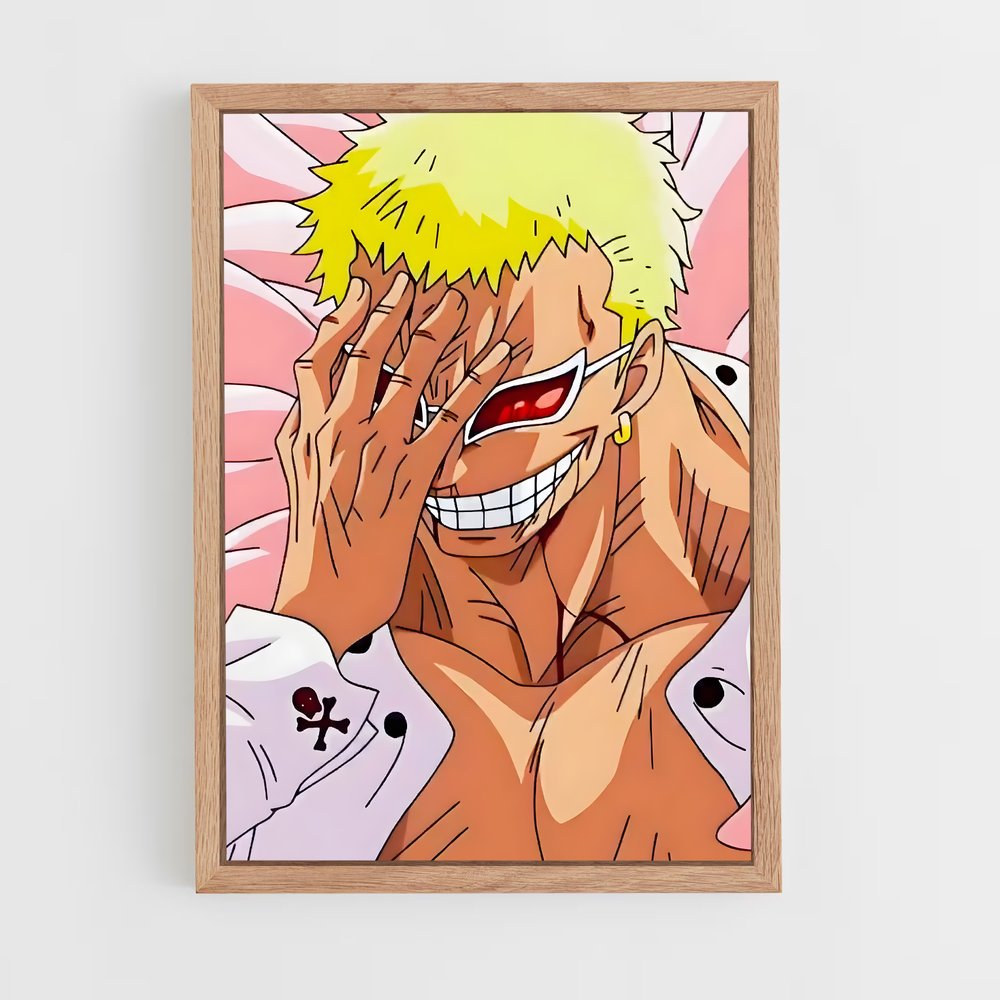 ap-doflamingo-6 cadre Bois clair