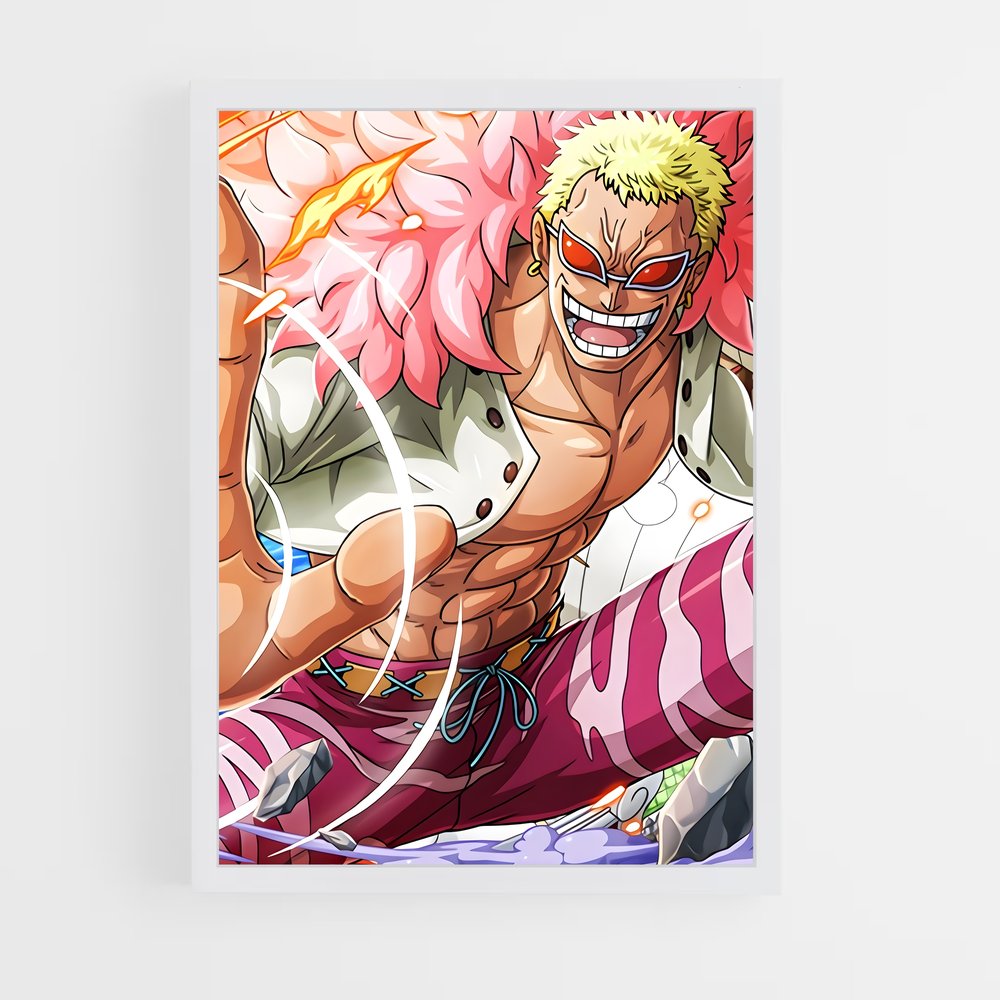 ap-doflamingo-7 cadre Blanc