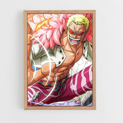ap-doflamingo-7 cadre Bois clair