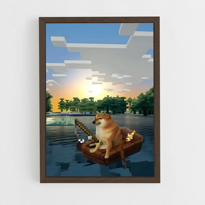 ap-doge-9 cadre Bois foncé