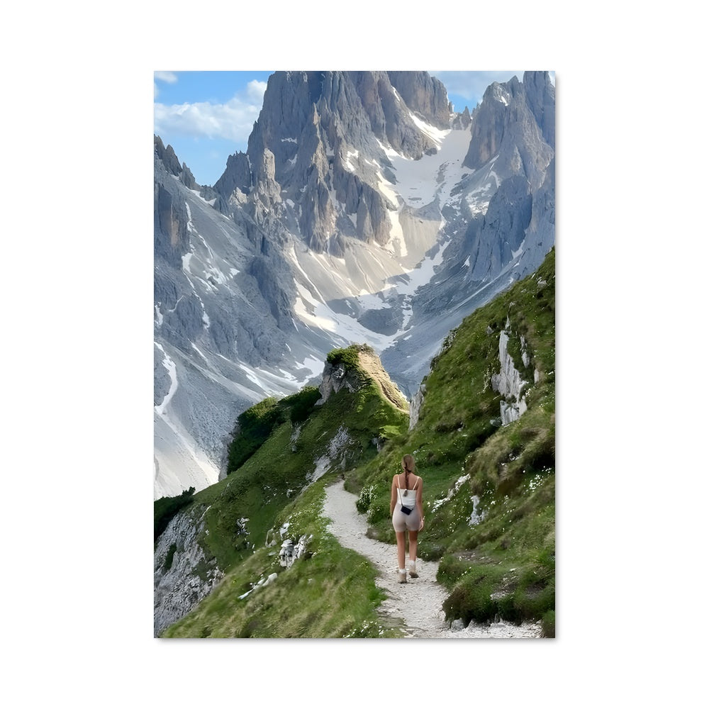 Poster Sentier des Dolomites