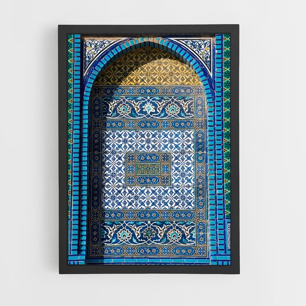ap-dome of the rock-1 cadre Noir