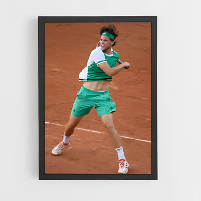 ap-dominic thiem-6 cadre Noir