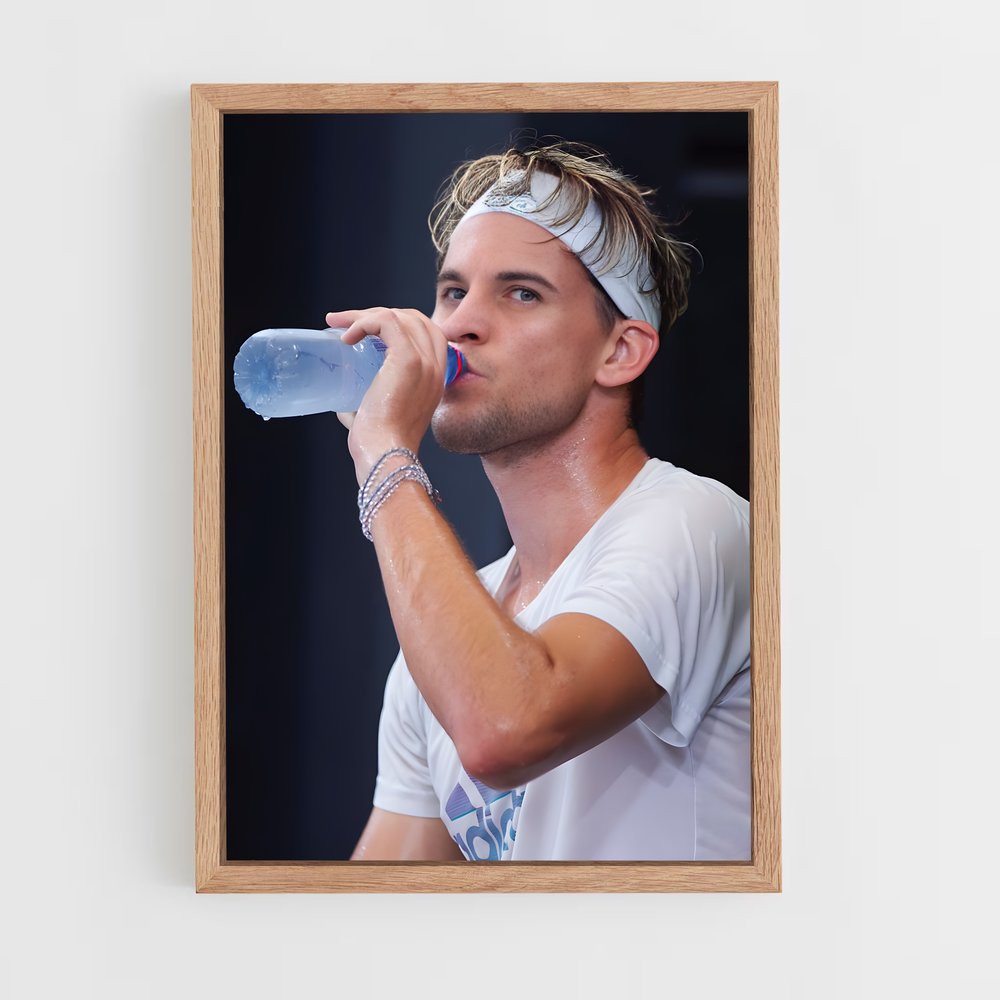 ap-dominic thiem-7 cadre Bois clair