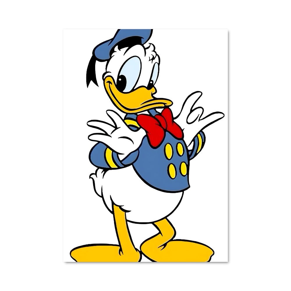 Poster Donald à la Conquête