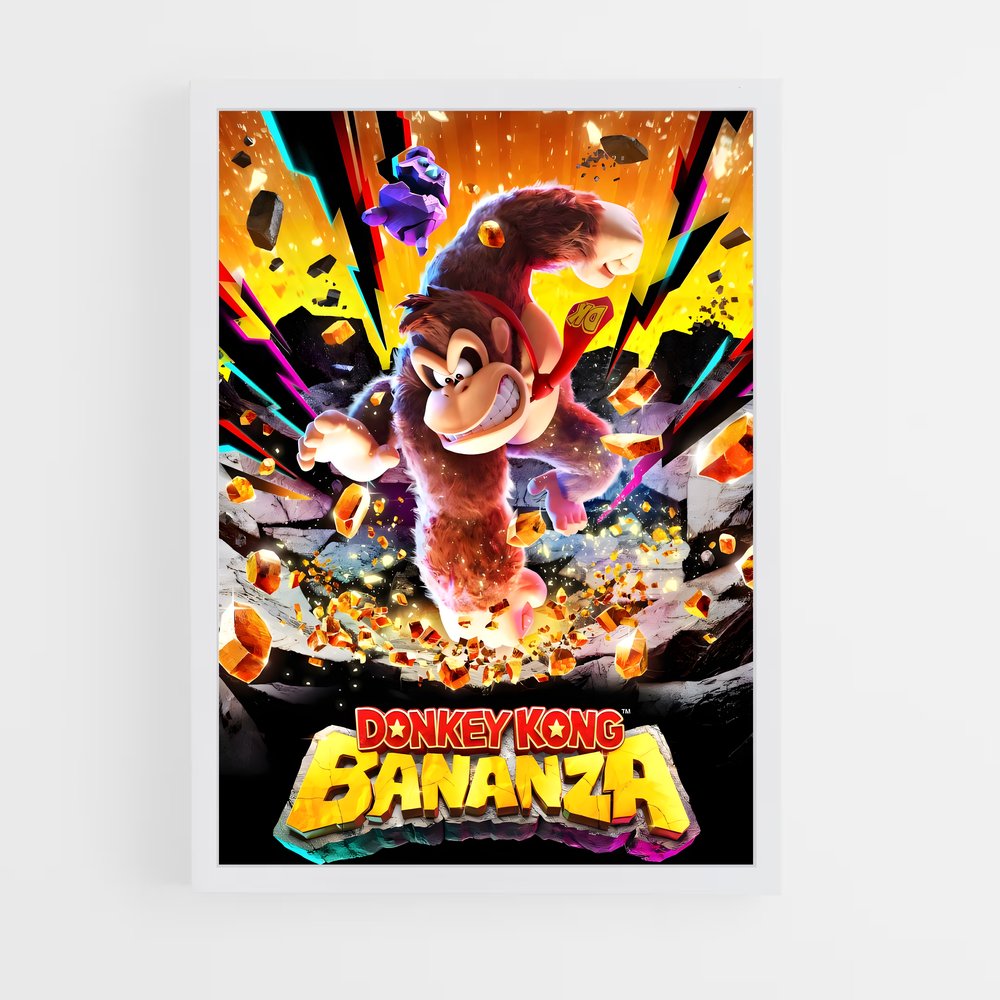 ap-donkey kong-2 cadre Blanc
