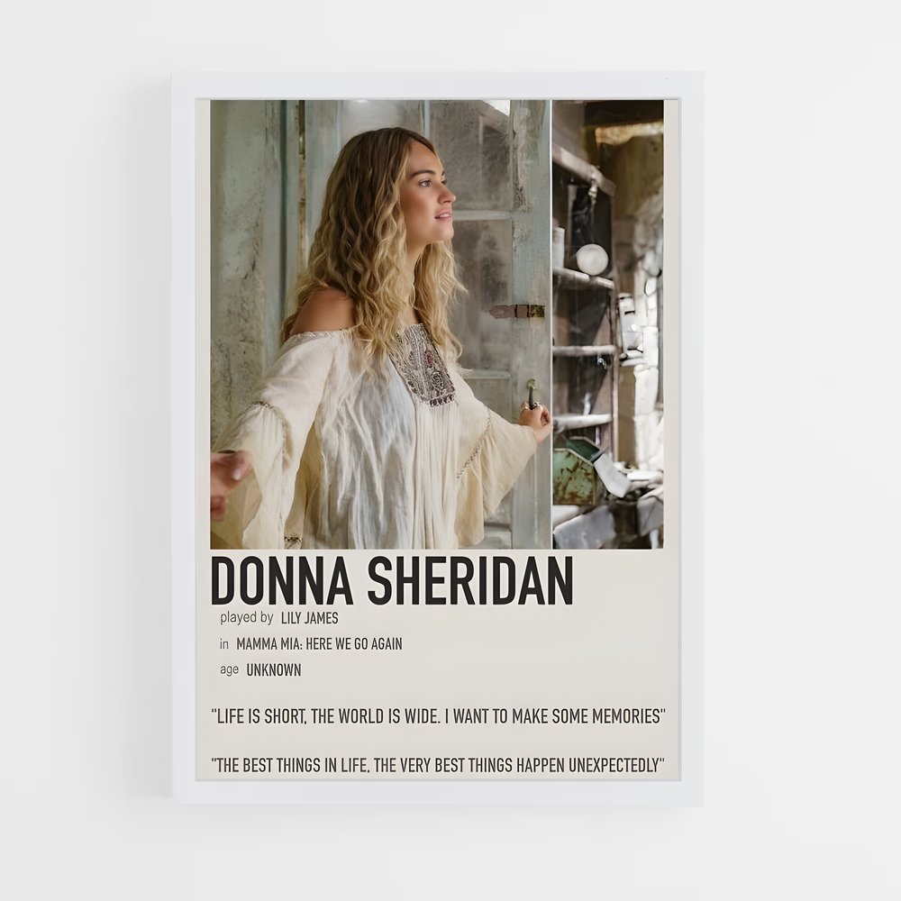 ap-donna sheridan-4 cadre Blanc