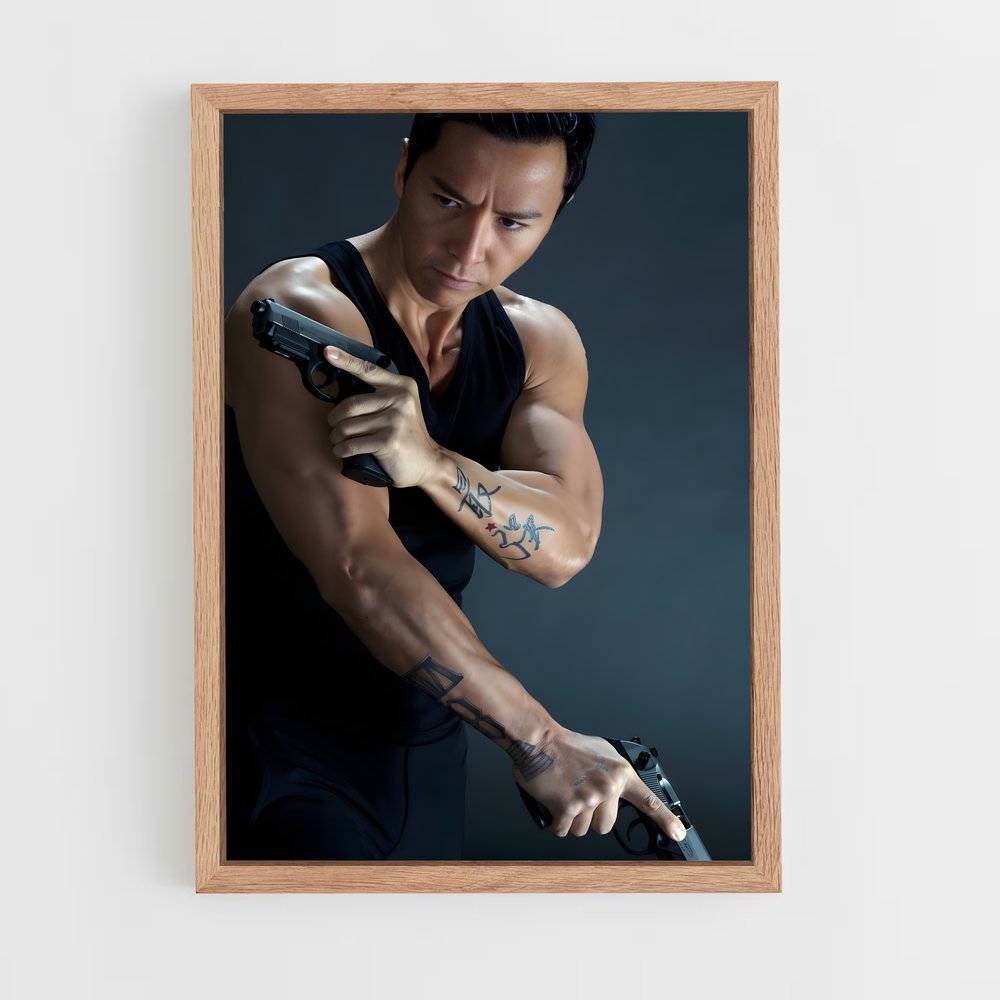 ap-donnie yen-1 cadre Bois clair