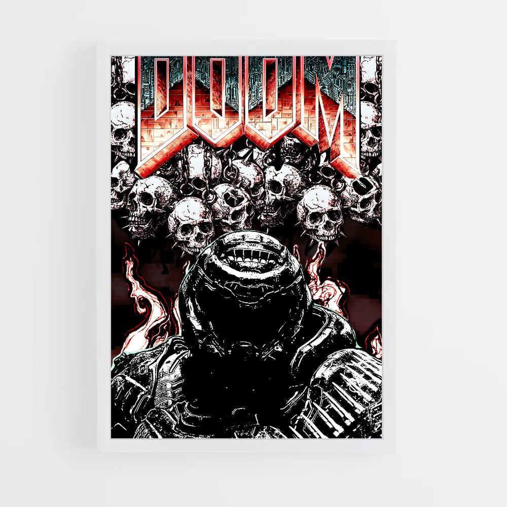 ap-doom-3 cadre Blanc