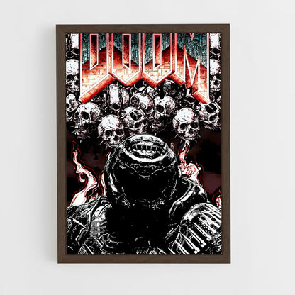 ap-doom-3 cadre Bois foncé