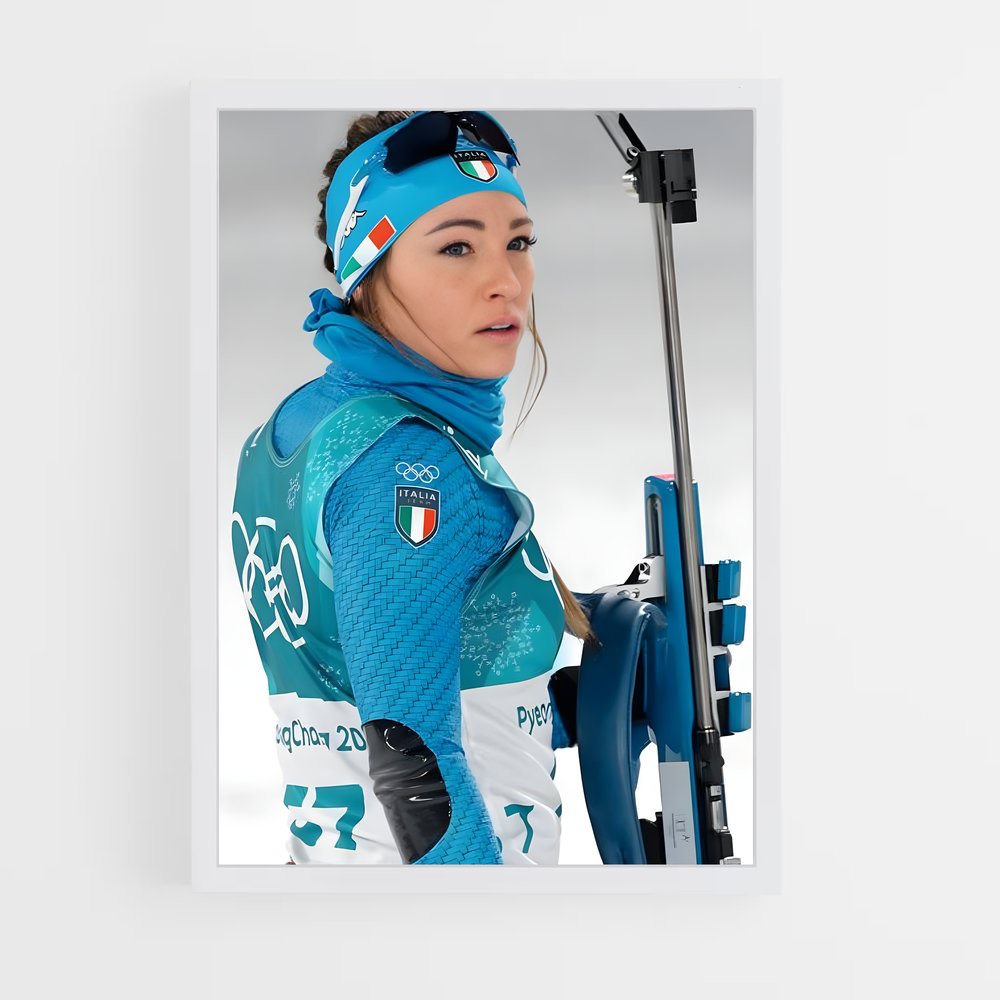ap-dorothea wierer-1 cadre Blanc
