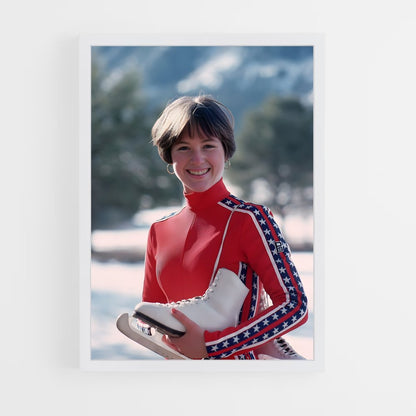 ap-dorothy hamill-2 cadre Blanc