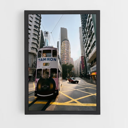 ap-double decker hong kong-4 cadre Noir