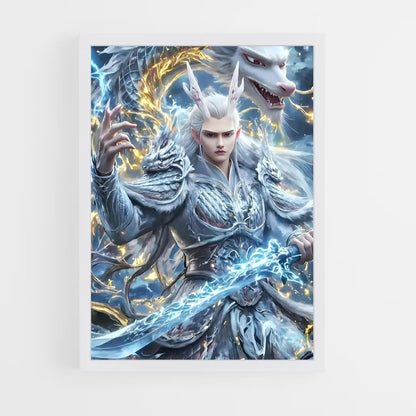 ap-dragon king-1 cadre Blanc