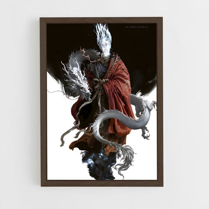 ap-dragon king-21 cadre Bois foncé