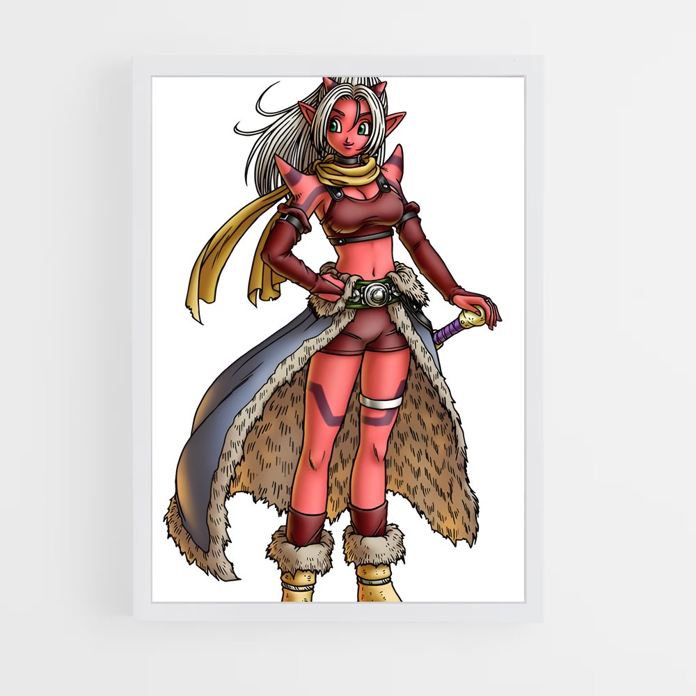 ap-dragon quest-4 cadre Blanc