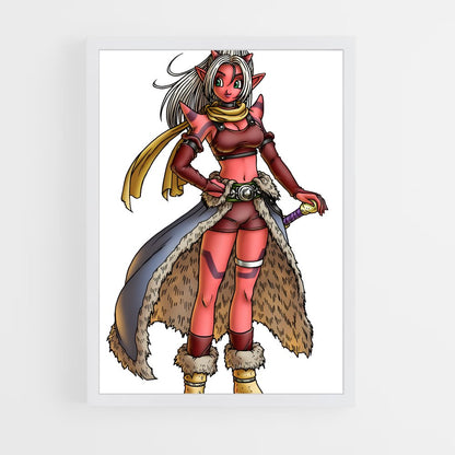 ap-dragon quest-4 cadre Blanc
