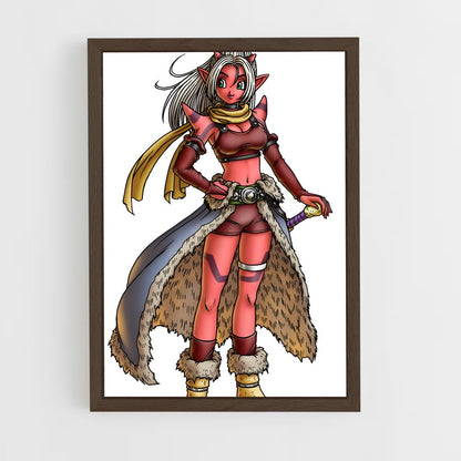 ap-dragon quest-4 cadre Bois foncé