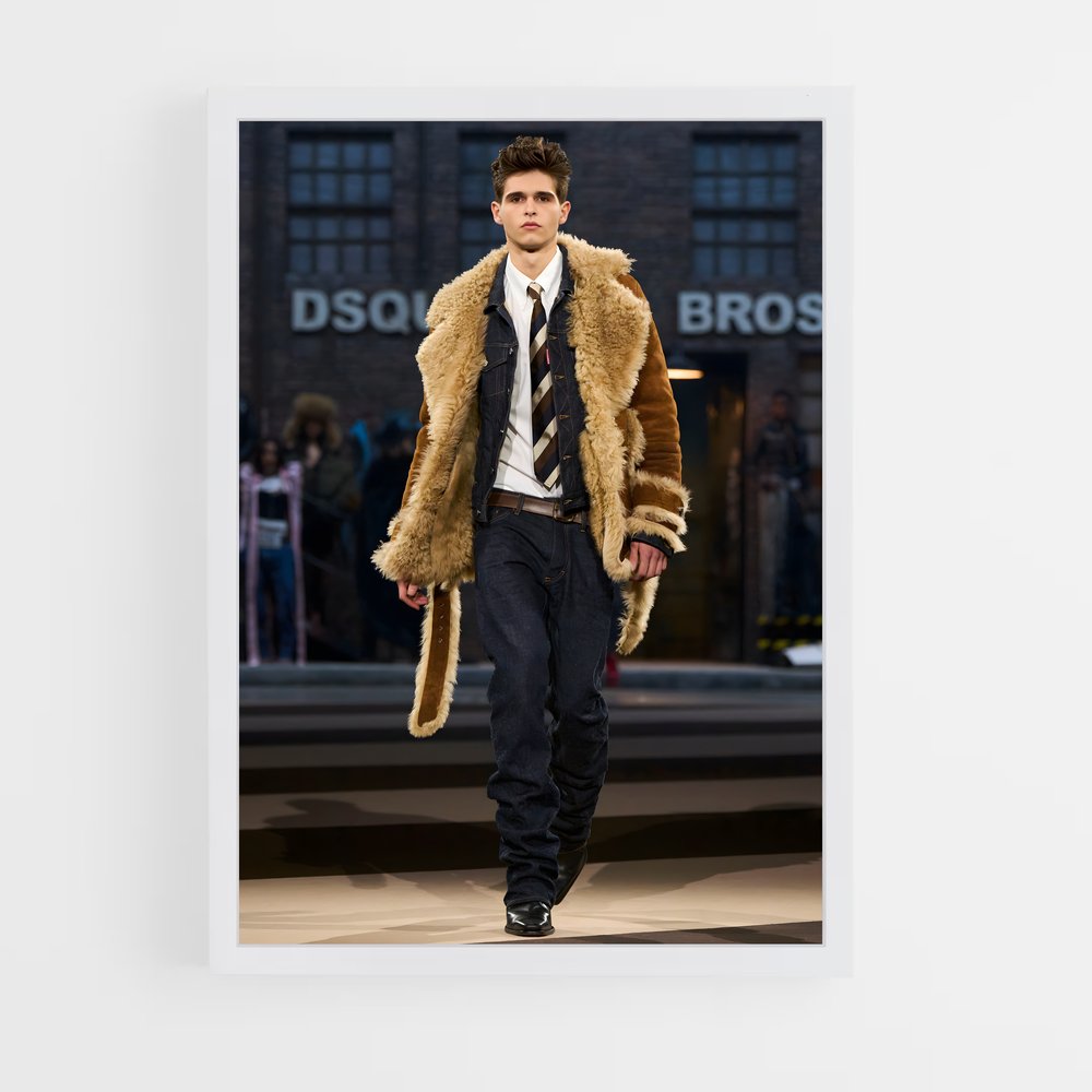 ap-dsquared2-7 cadre Blanc