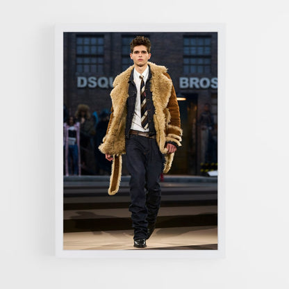 ap-dsquared2-7 cadre Blanc