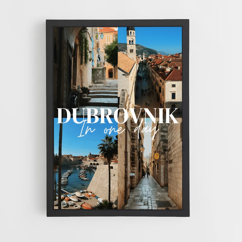 ap-dubrovnik old town-2 cadre Noir