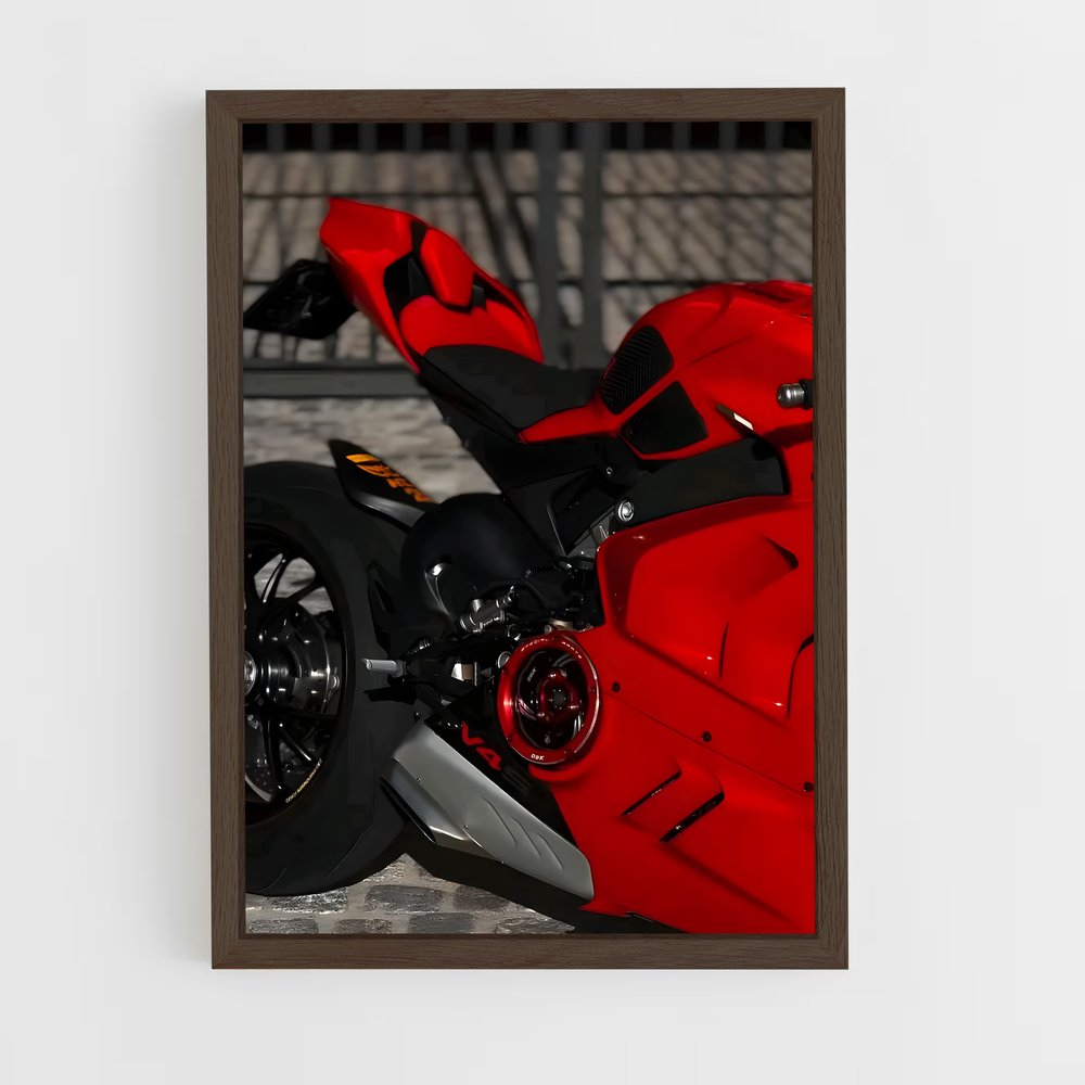ap-ducati-4 cadre Bois foncé