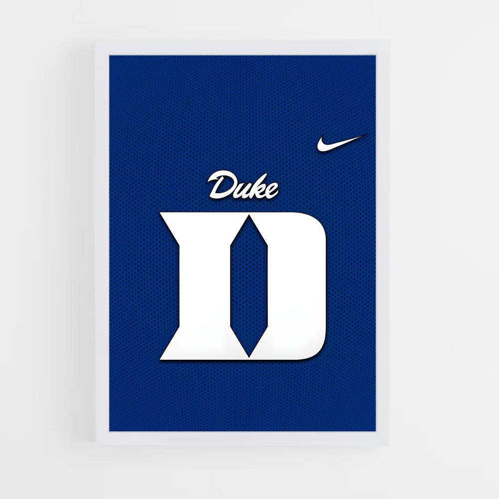 ap-duke blue devils-1 cadre Blanc