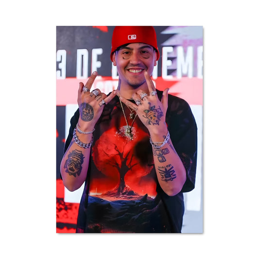 Poster Tatouage et Casquette