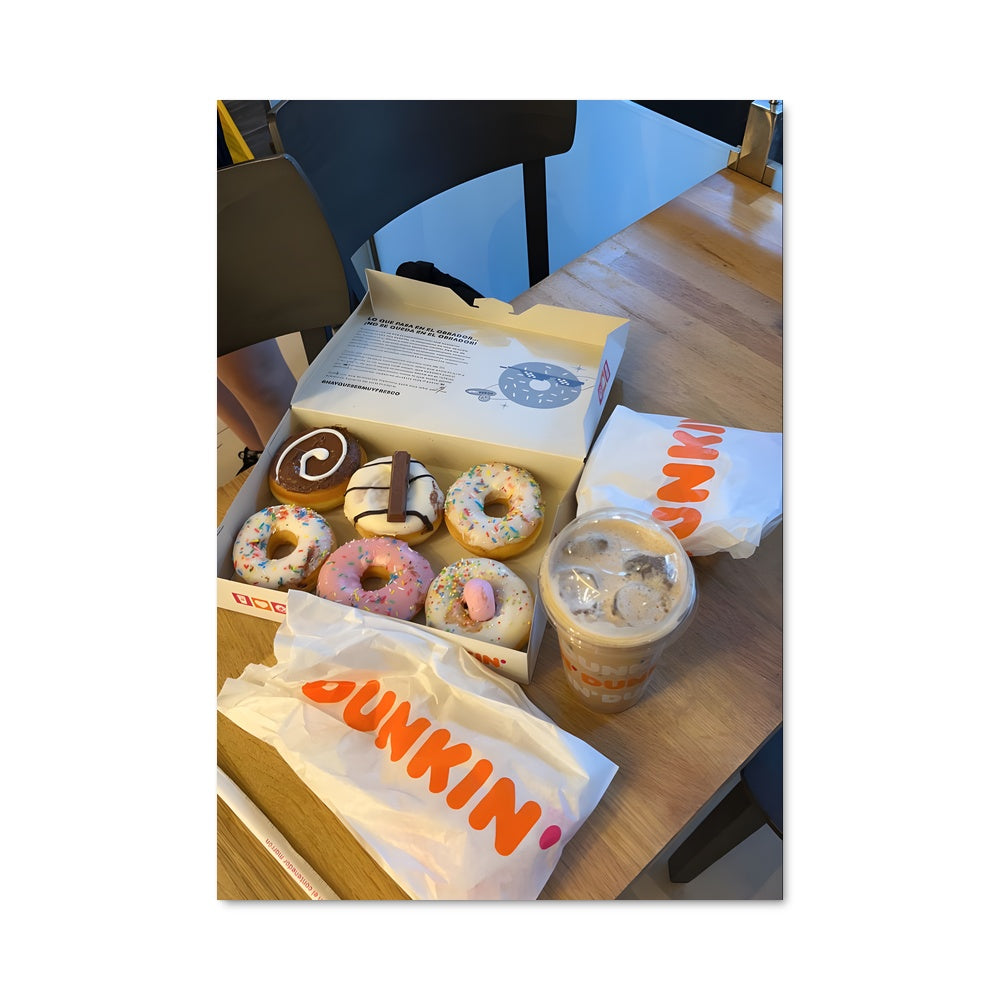 Poster Dunkin donuts 25372