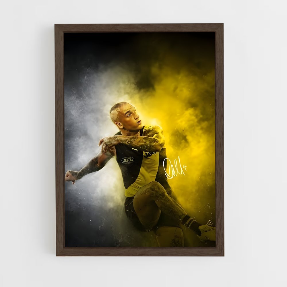 ap-dustin martin-4 cadre Bois foncé