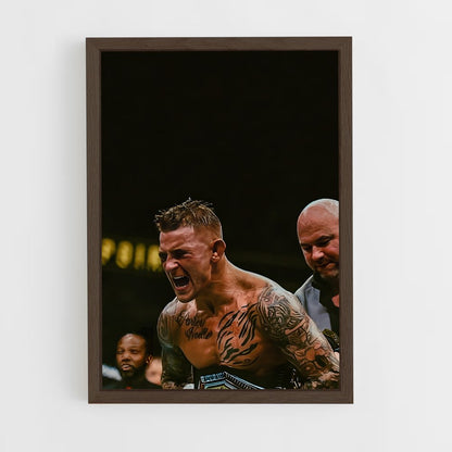 ap-dustin poirier-1 cadre Bois foncé