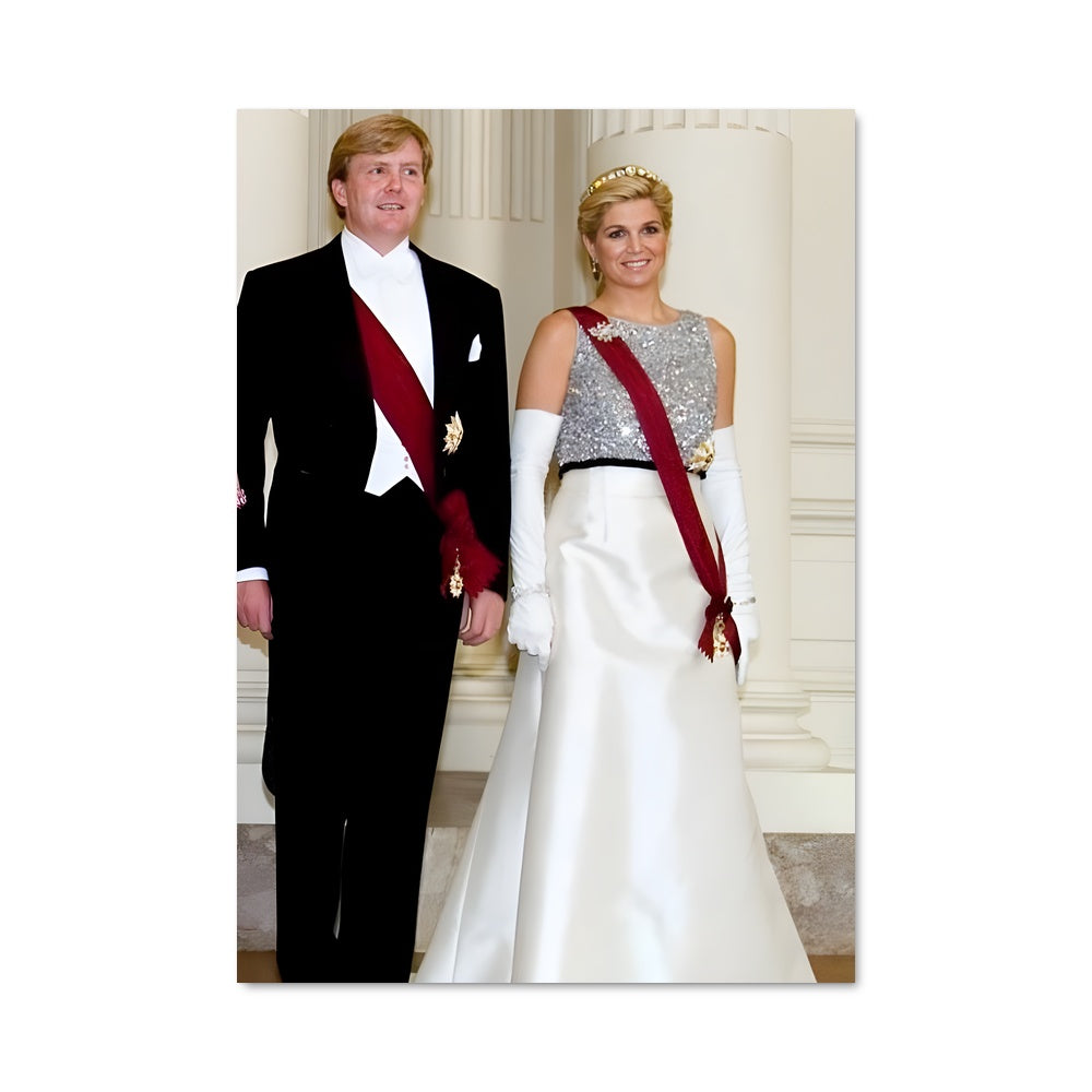 Poster Dutch royal family 2790