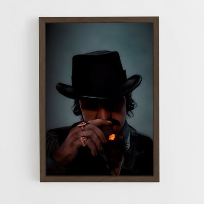 ap-dutch van der linde-1 cadre Bois foncé