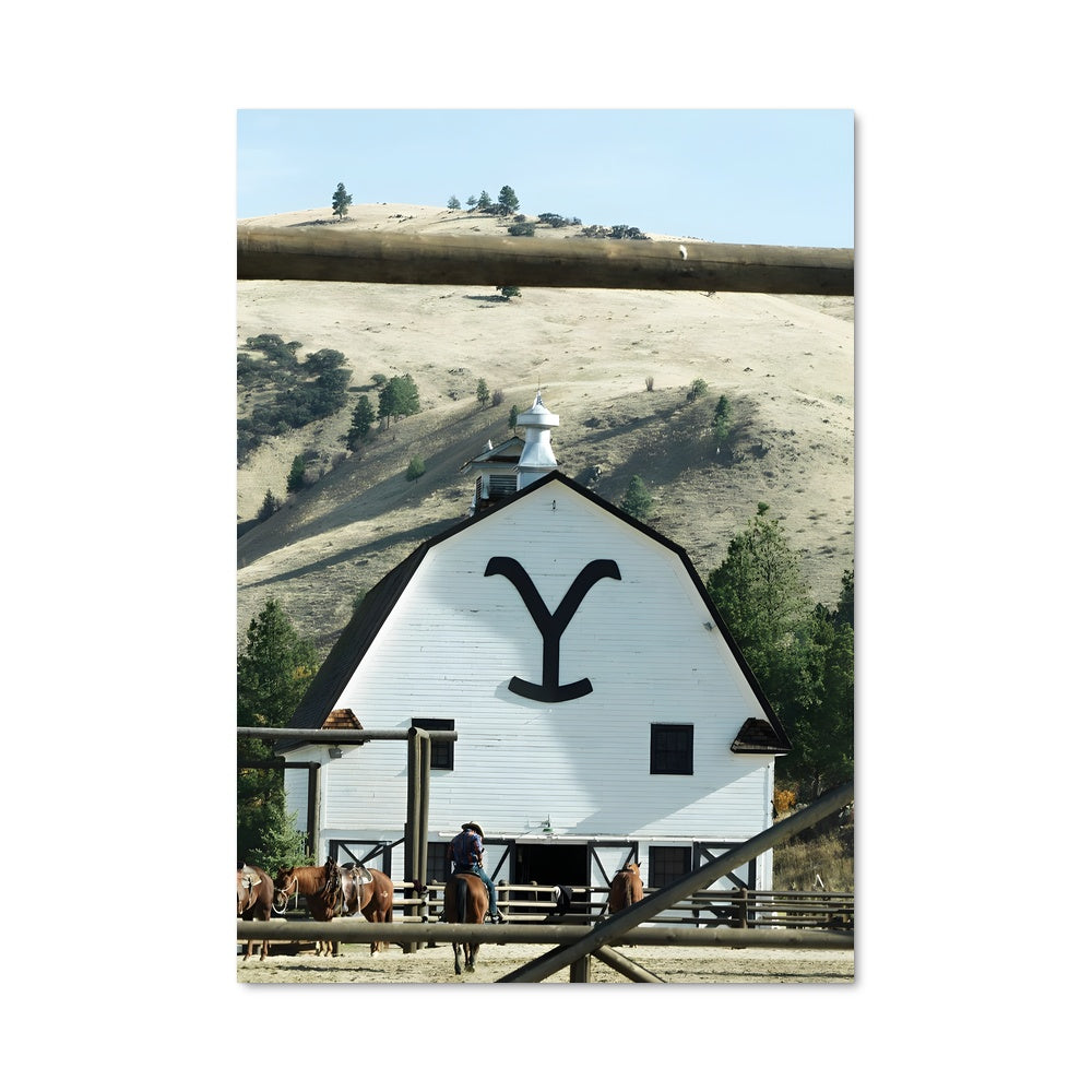 Poster Le Cavalier du Dutton Ranch