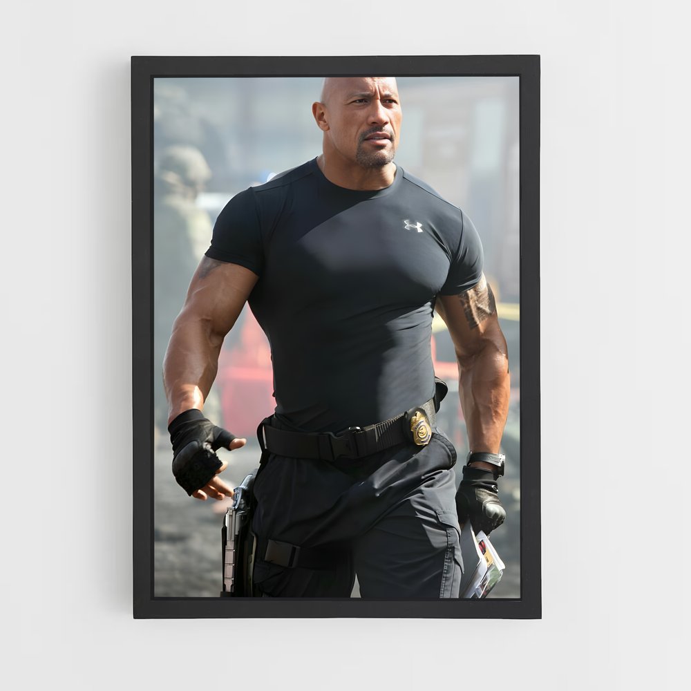 ap-dwayne johnson-2 cadre Noir