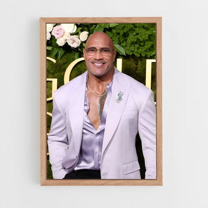 ap-dwayne johnson-6 cadre Bois clair