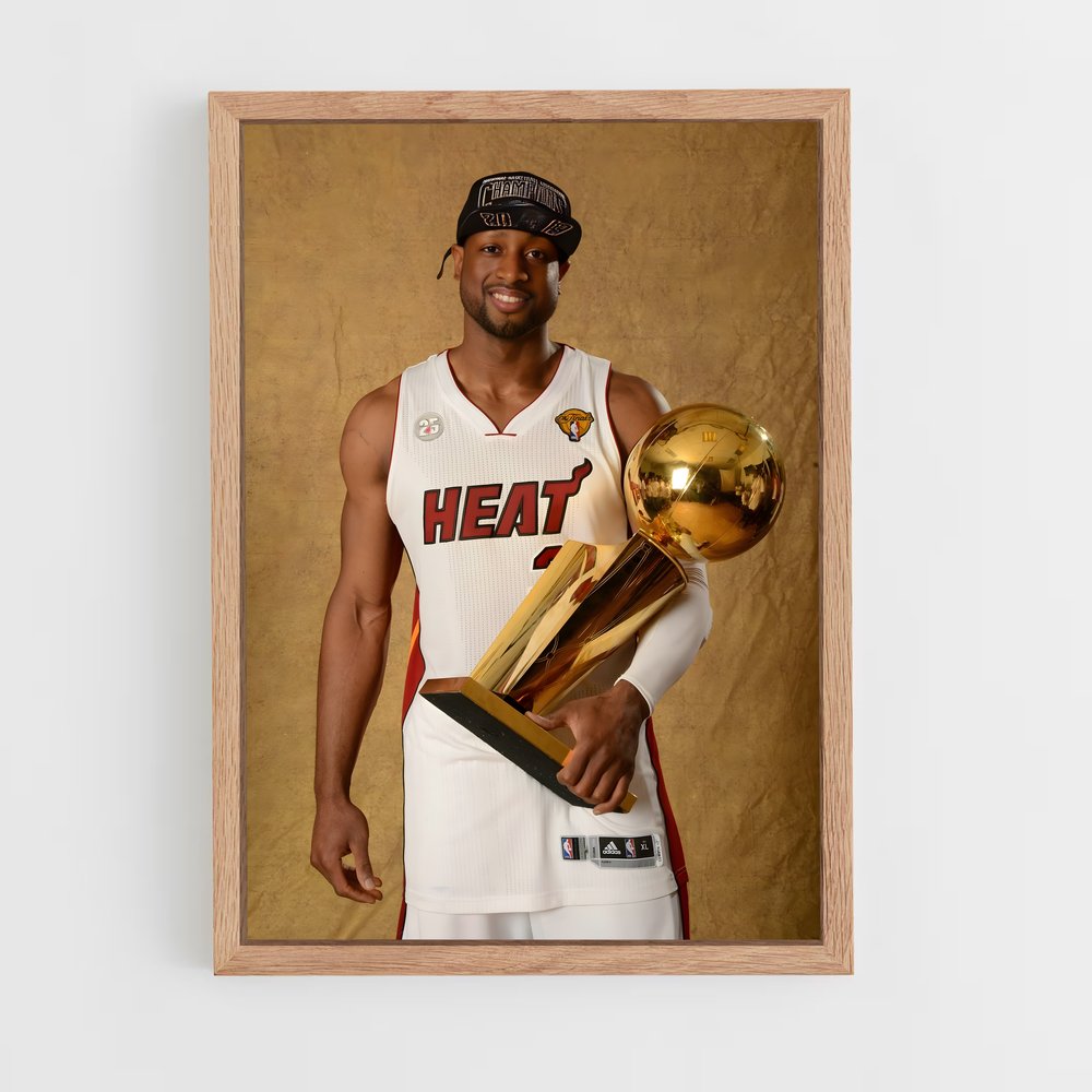 ap-dwyane wade-3 cadre Bois clair