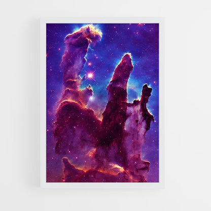 ap-eagle nebula-1 cadre Blanc