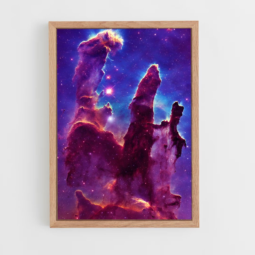 ap-eagle nebula-1 cadre Bois clair