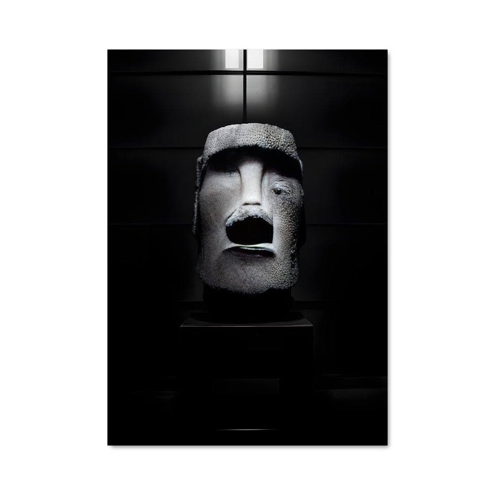 Poster Moai Lumineux