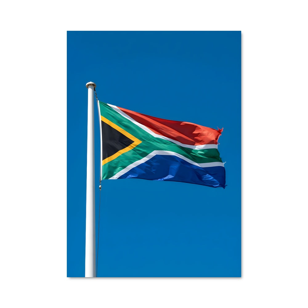Poster Fierté Sud-Africaine