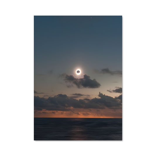 Poster Lune et Vénus