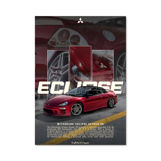 Poster E-Force Red Racer