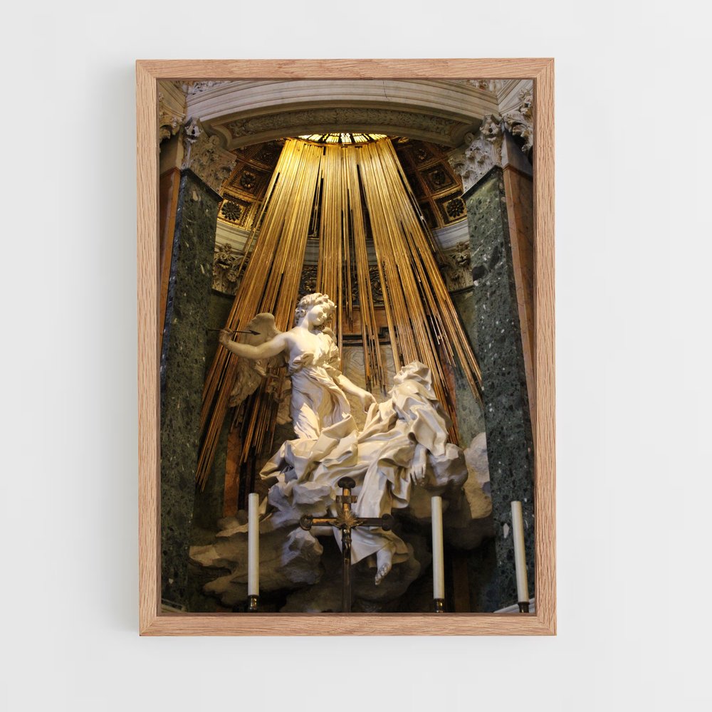 ap-ecstasy of saint teresa bernini-1 cadre Bois clair