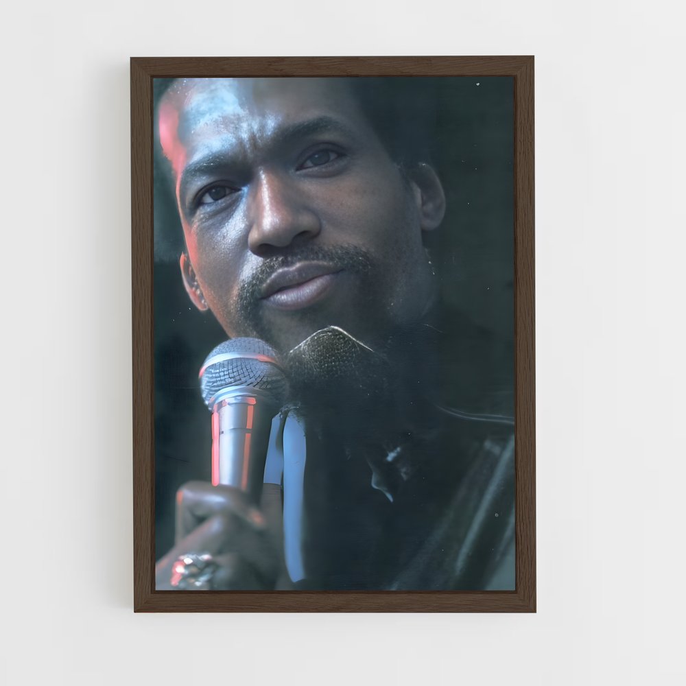 ap-eddie kendricks-2 cadre Bois foncé