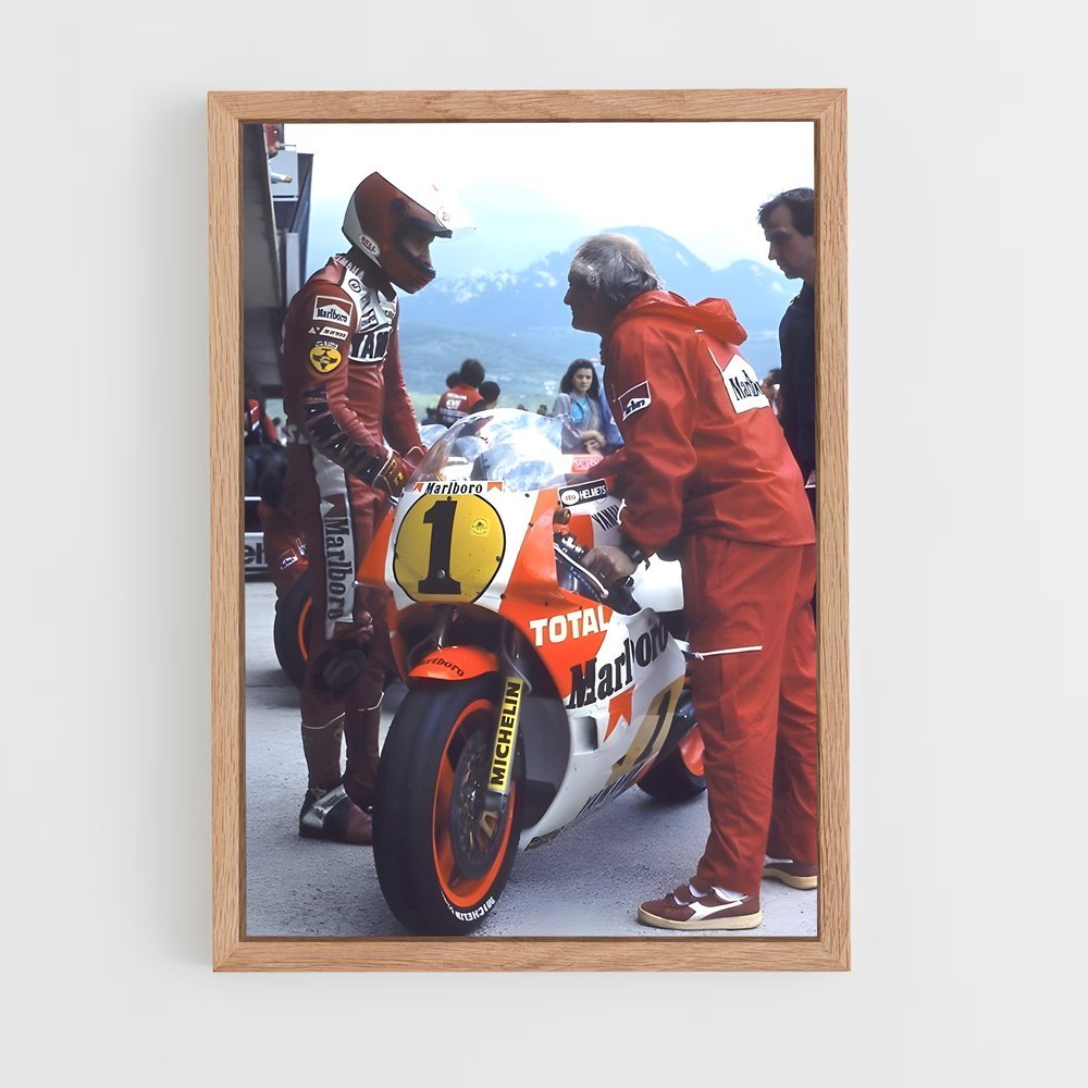 ap-eddie lawson-6 cadre Bois clair
