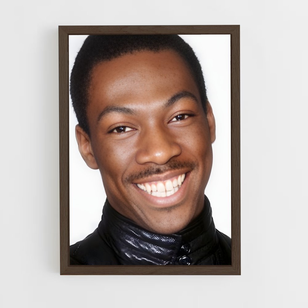 ap-eddie murphy-8 cadre Bois foncé