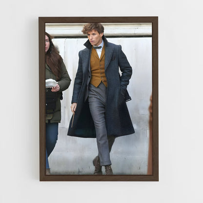 ap-eddie redmayne-7 cadre Bois foncé